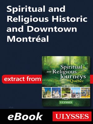 cover image of Spiritual and Religious Historic and Downtown Montréal